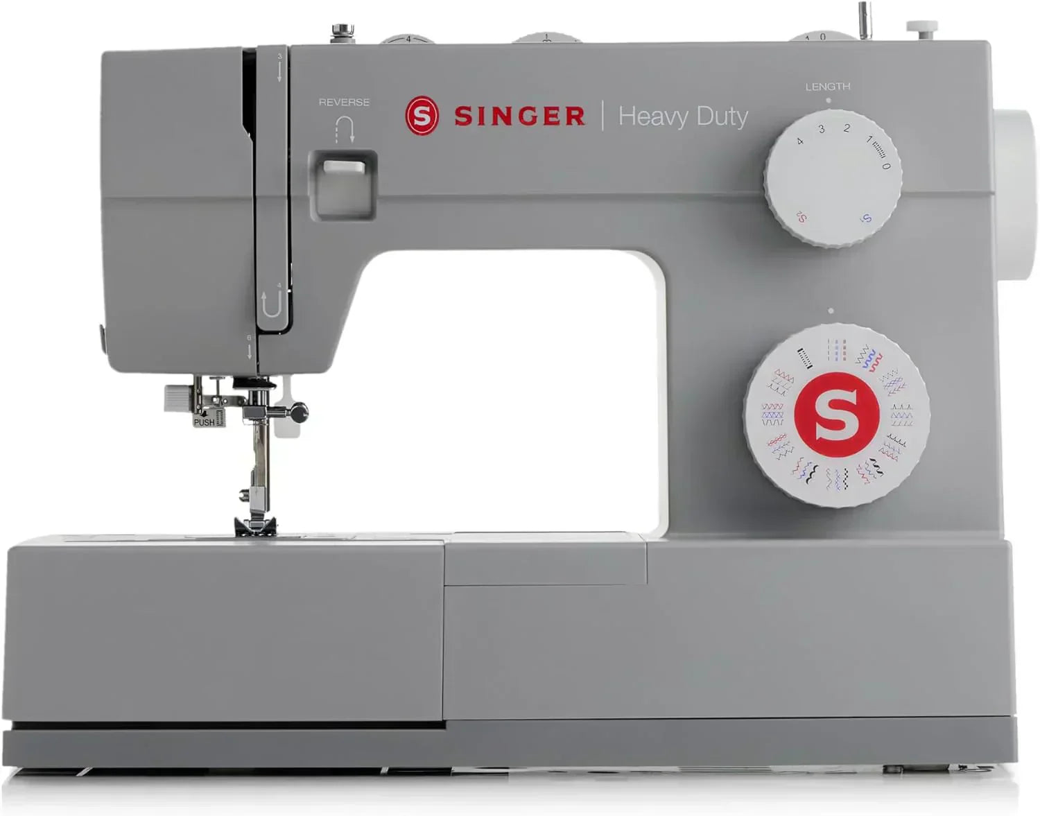 SINGER Heavy Duty 4452 High Speed Sewing Machine Accessory Kit Strong Motor 110 Stitch Applications