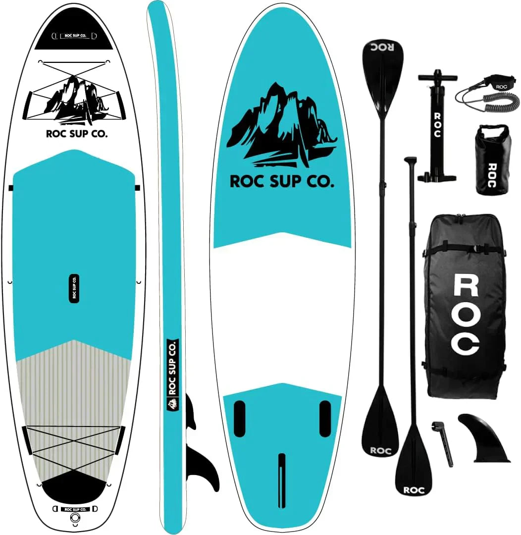 ROC inflatable stand-up paddle board high-quality SUP paddle board accessories
