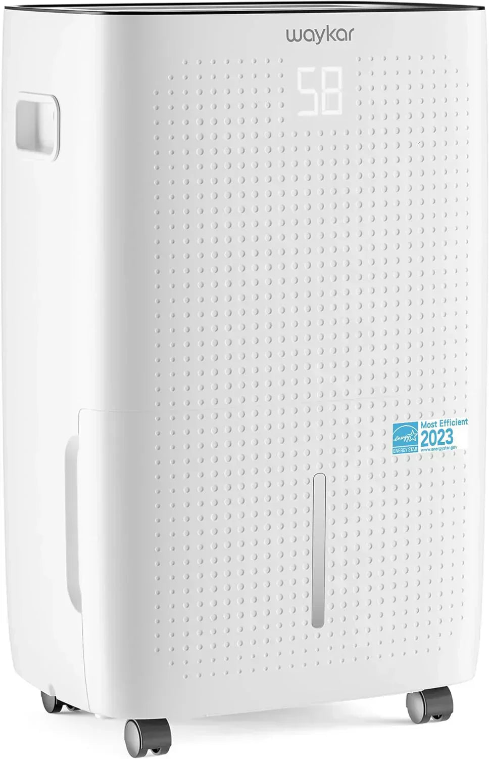 Waykar 2000 Sq Ft Dehumidifier for Home and Basements with Auto or Manual Drainage