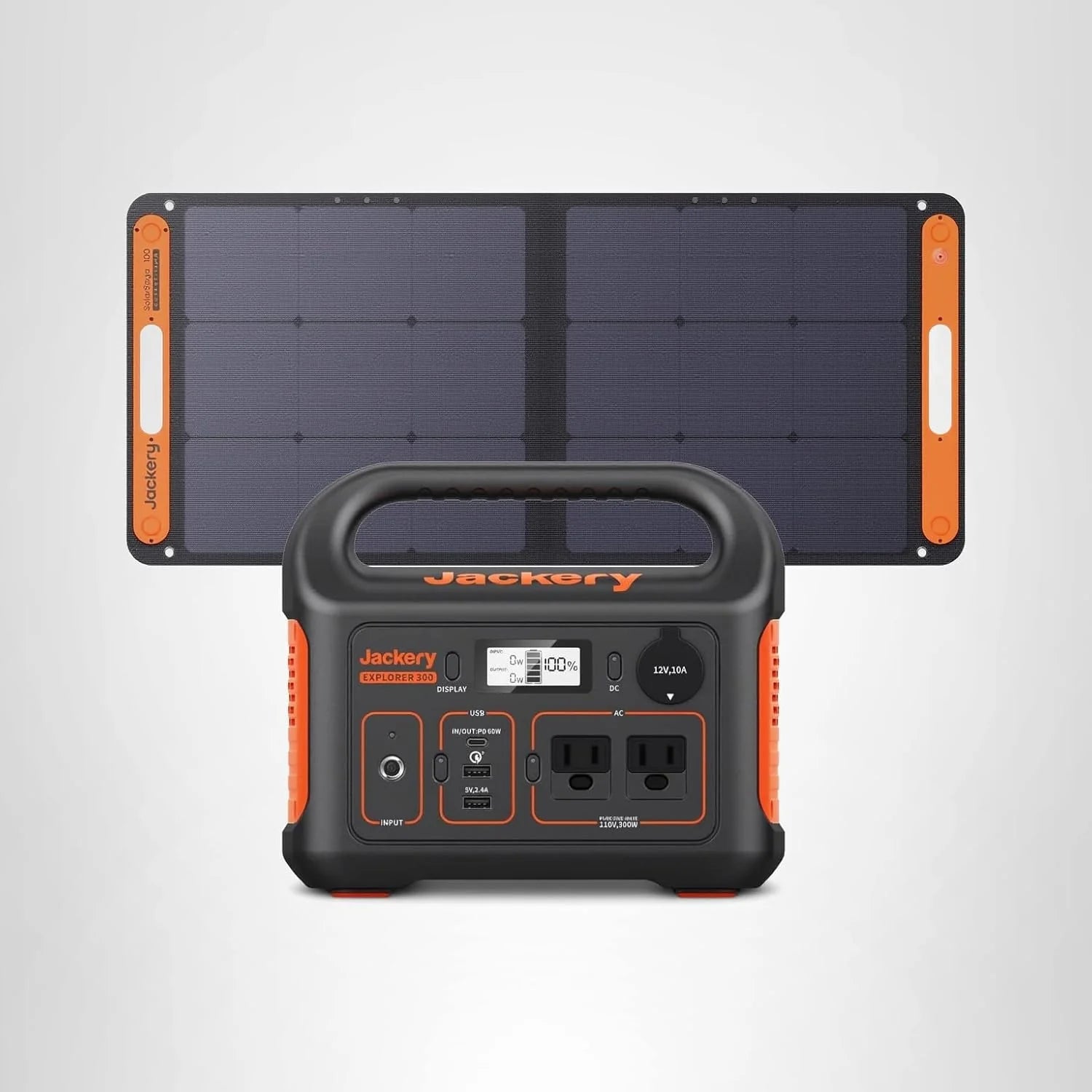 Jackery Portable Power Station Explorer 300 293Wh Backup Lithium Battery Solar Generator