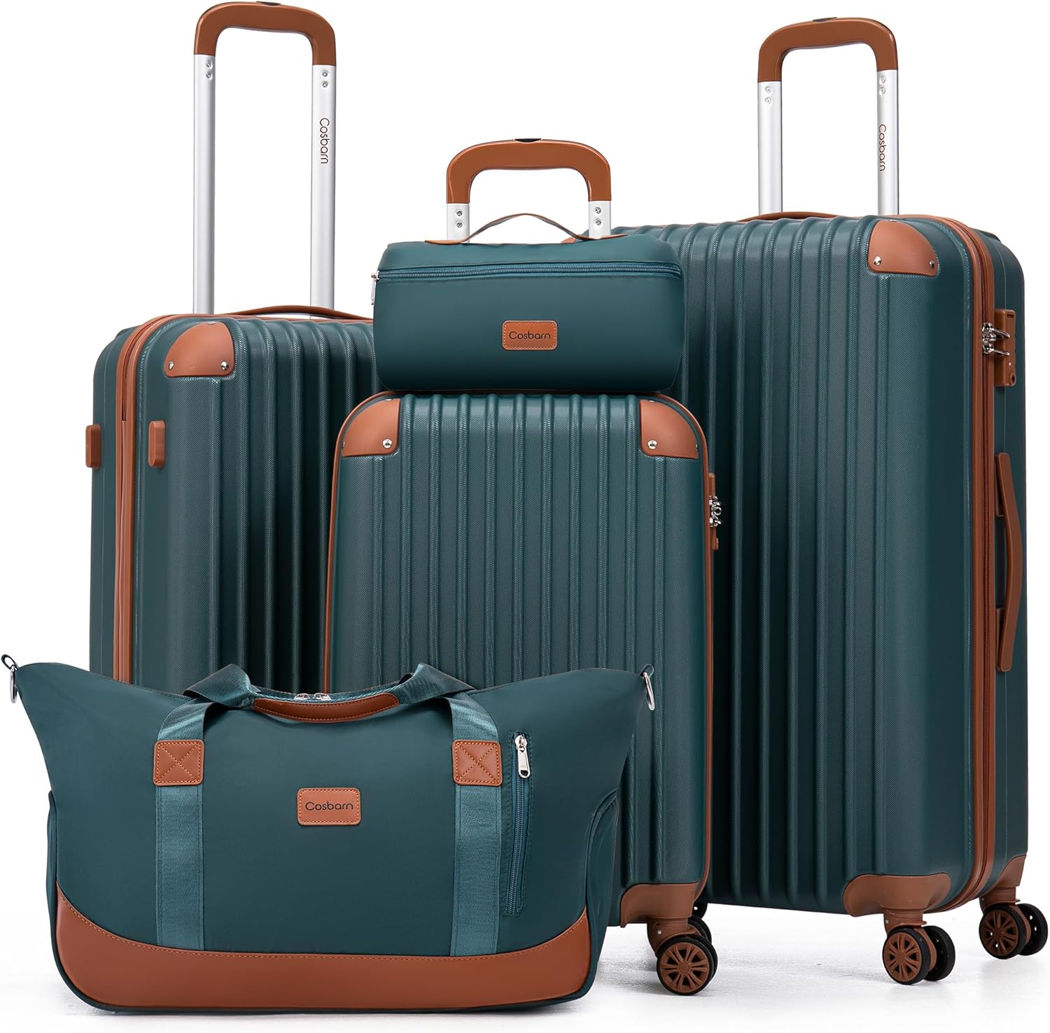 Luggage Sets 5 Piece Suitcases with Wheels Suitcase Set ABS Hard Case Luggage