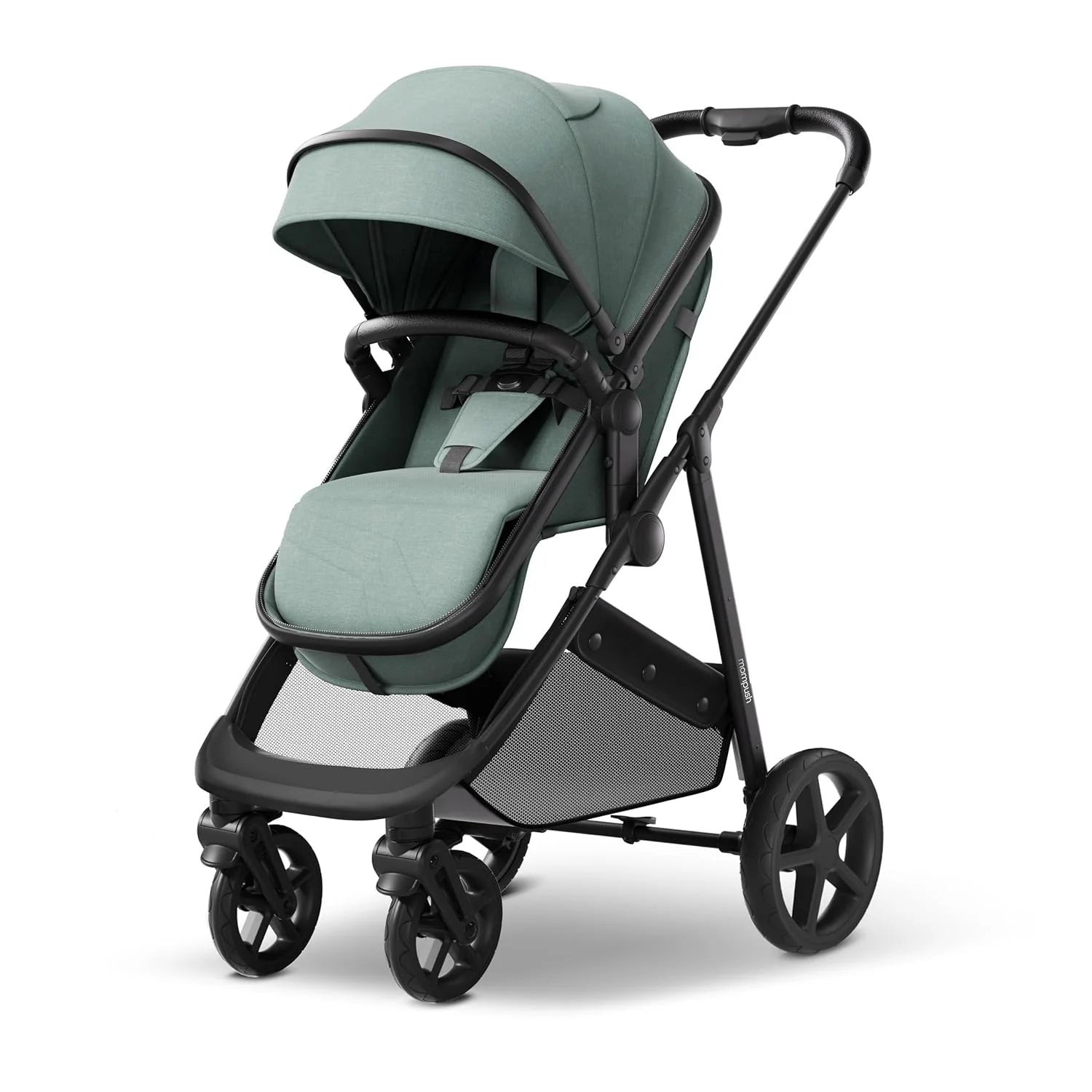 Mompush Wiz 2 in 1 Baby Stroller Bassinet Mode Convertible Infant Stroller for Newborn Toddler