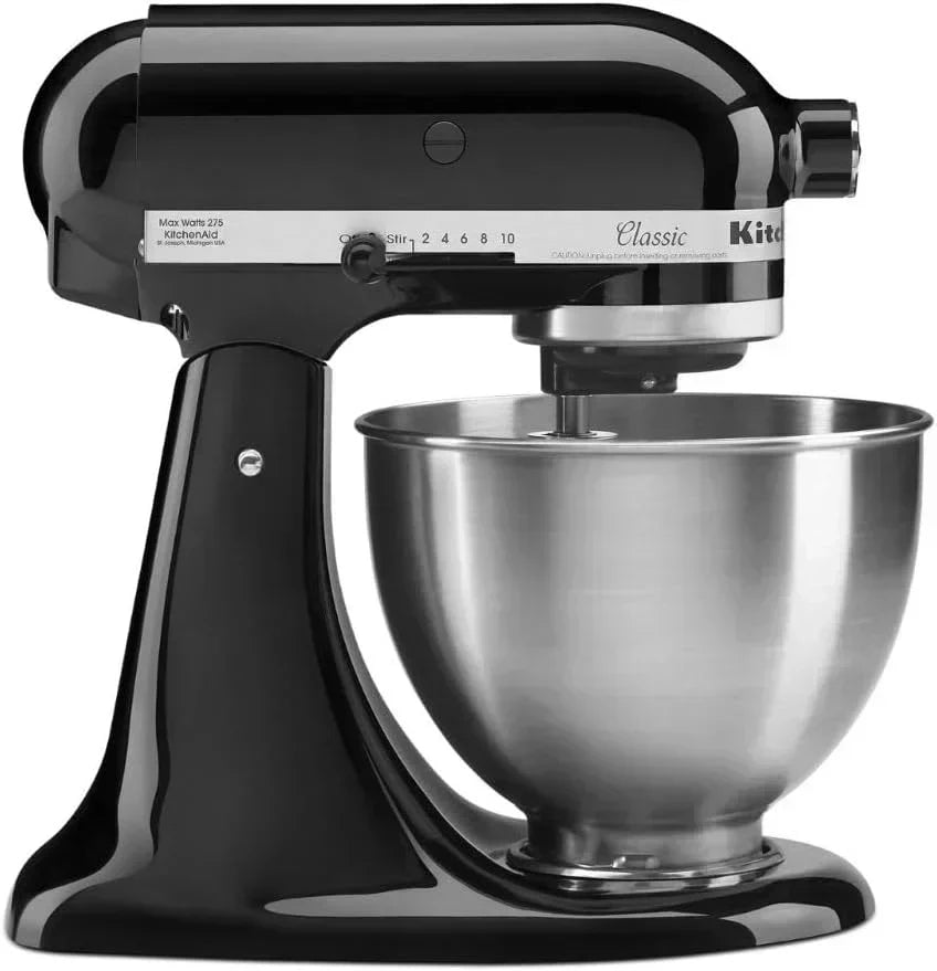KitchenAid Classic Series 4.5 Quart Tilt-Head Stand Mixer K45SS Onyx Black
