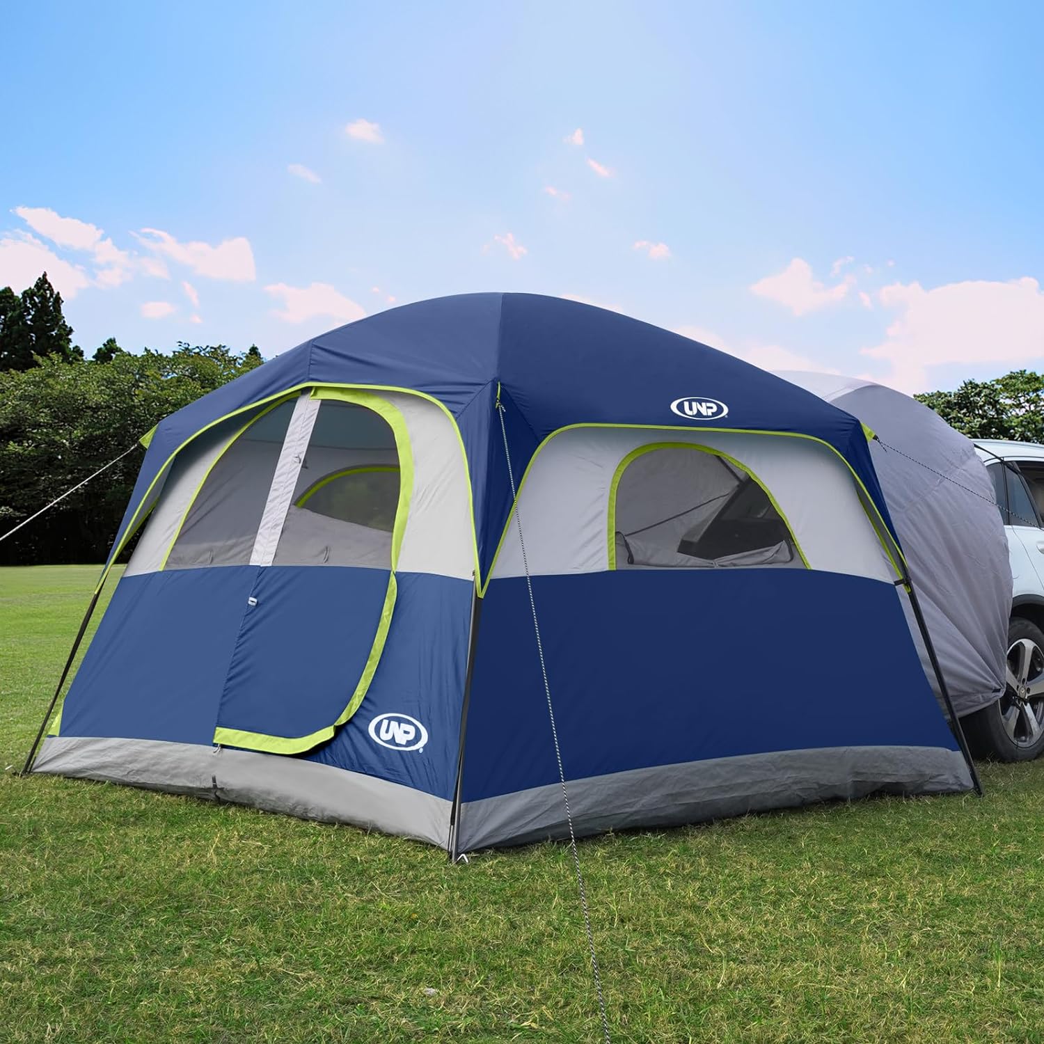 SUV Tent for Camping, 6-Person SUV Tailgate Tent - Easy Set Up with Rainfly, 10'x9'x78in(H)