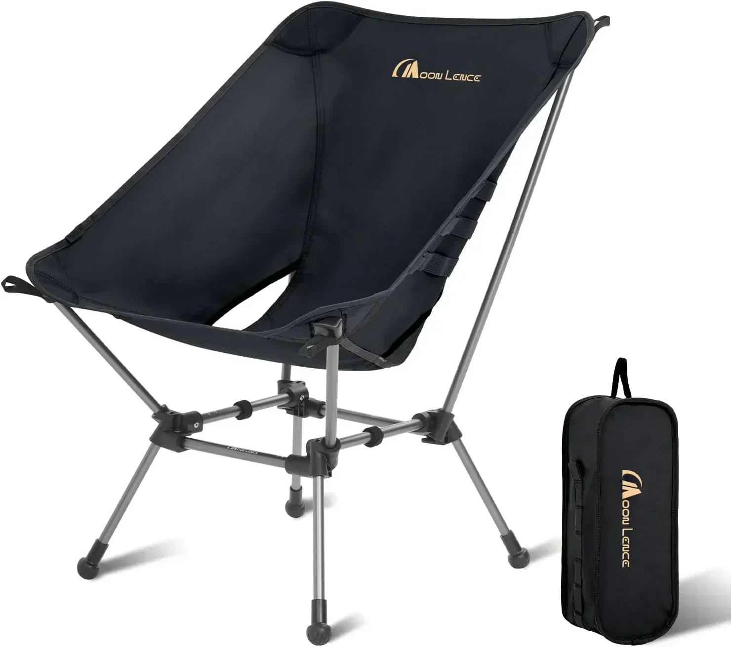 Portable Camping Chair Plus Folding Chair for Backpacking and Hiking