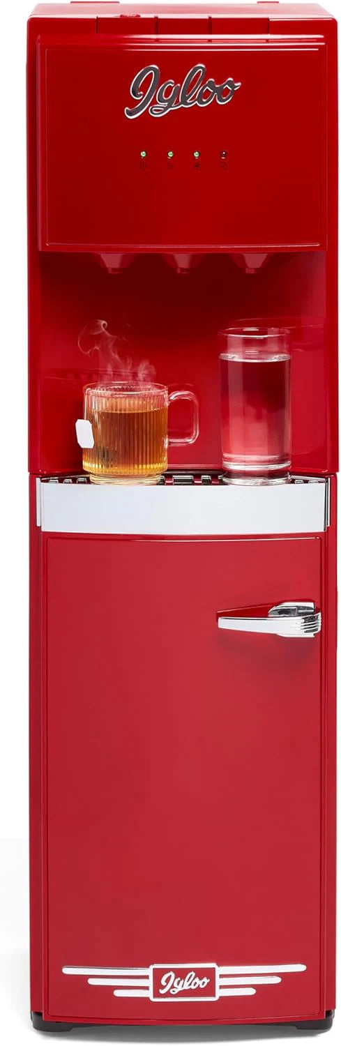 Igloo Bottom Loading Water Dispenser Hot, Cold and Room Temperature Water Dispenser White