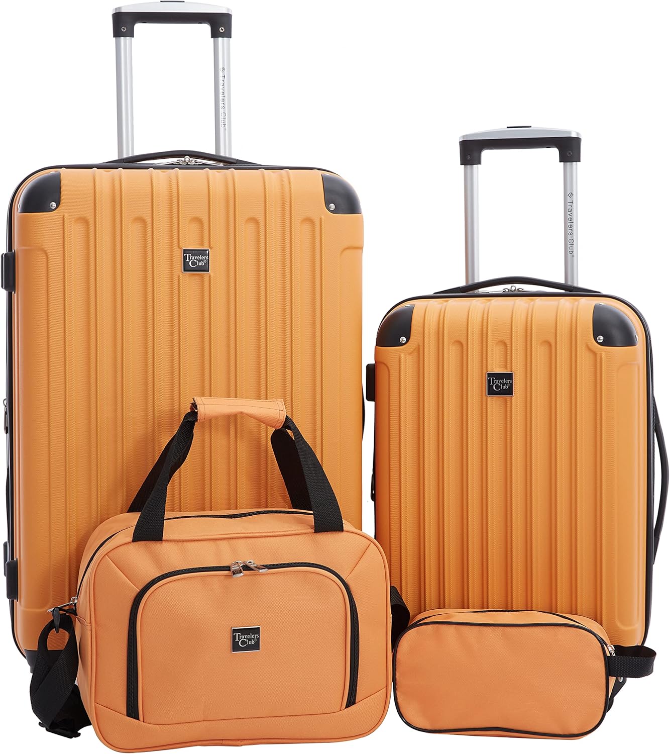 Hardside Travel Luggage Lilac Set of 4